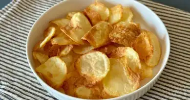 Airfryer'da Kızarmış Patates Cipsi Tarifi