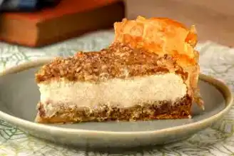 Fıstıklı Cevizli Baklava Cheesecake Tarifi