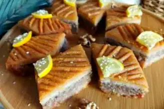 Bol Cevizli, Baklava Tadında Tepsi Tatlısı Tarifi