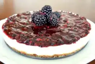 Sağlıklı Ballı Böğürtlenli Cheesecake Tarifi