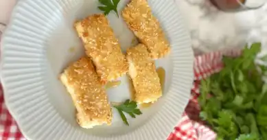 Susamlı Bal Saganaki Tarifi