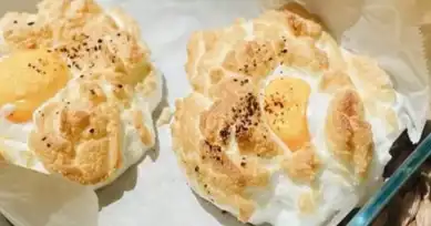 2 Malzemeyle Pofuduk Bulut Yumurta Tarifi!
