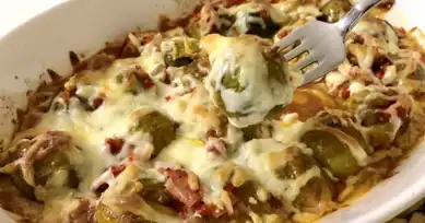 Kaşarlı Domatesli Brüksel Lahanası Tarifi