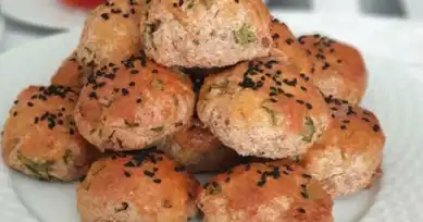 Sağlıklı Tam Buğday Poğaça Tarifi