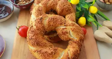 Çıtır Çıtır Ev Yapımı Simit Tarifi