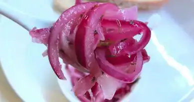 Ev Yapımı Fermente Kırmızı Soğan Tarifi