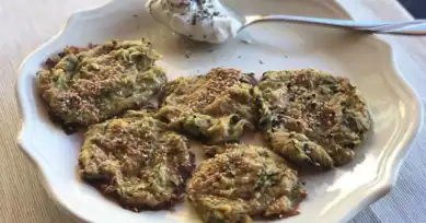 Fırında Kabak Mücveri Tarifi