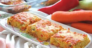 Nefis Fırında Karışık Sebze Mücveri