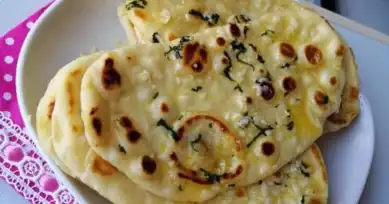 Ev Yapımı Garlic Naan Tarifi