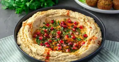 Ev Yapımı Lezzetli Humus Tarifi