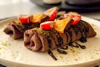 Çikolata Dolgulu Kakaolu Krep Tarifi