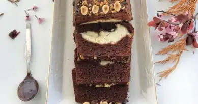 Çikolatalı Cheesecake Dolgulu Nefis Kek Tarifi