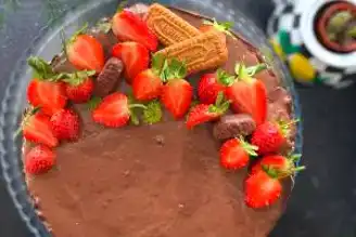 Nefis Çikolatalı Hindistan Cevizli Cheesecake Tarifi