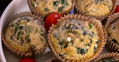 Nefis Ispanaklı Tuzlu Muffin Tarifi