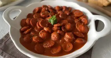 Nefis Kahvaltılık Sosis Tarifi