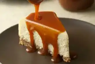 Ev Yapımı Karamel Soslu Cheesecake Tarifi