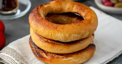 Ev Yapımı Nefis Kel Simit Tarifi