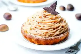 Nefis Kakaolu Kestaneli Tart Tarifi