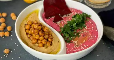 Muhteşem İki Renkli Humus Tarifi