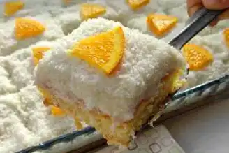 Hafif ve Lezzetli Kremalı Gelin Pastası Tarifi