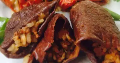 Nefis Kuru Biber ve Patlıcan Dolması Tarifi