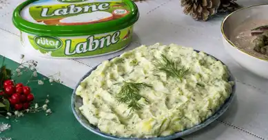Nefis Labneli Patatesli Cacık Tarifi