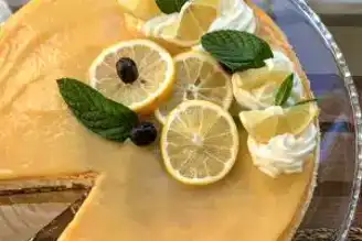 Ev Yapımı Limonlu New York Cheesecake Tarifi