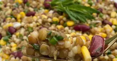 Nefis Yeşil Mercimek Salatası Tarifi