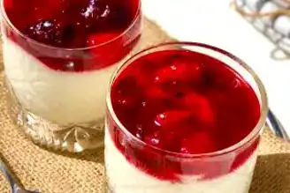 Nefis Ev Yapımı Panna Cotta Tarifi (Jelatinsız!)