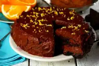 Nefis Portakallı Çikolatalı Pasta Tarifi