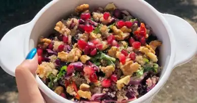 Sağlıklı ve Renkli Kinoa Salatası Tarifi