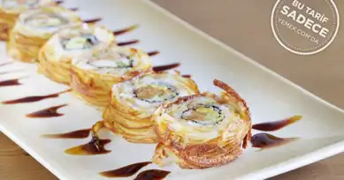 Patates Kaplı Kızarmış Sushi: Tornado Crab Roll Tarifi