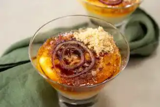 Çıtır Karamelli Soğan Tatlısı Tarifi