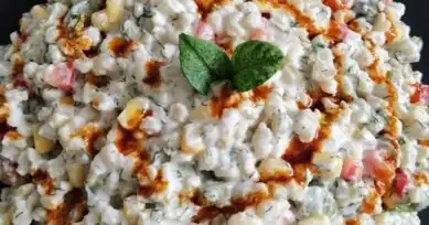 Serinletici Yoğurtlu Buğday Salatası Tarifi
