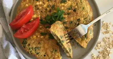 Sağlıklı ve Lezzetli Yulaf Ezmeli Omlet Tarifi