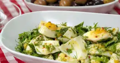 Nefis Hafta Sonu Yumurta Salatası Tarifi