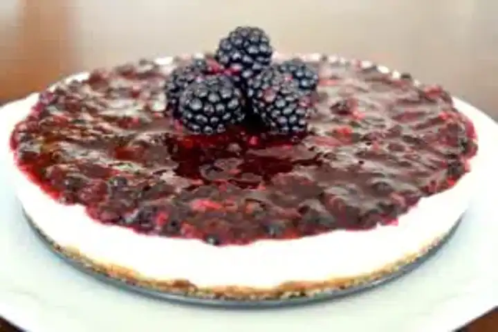 Sağlıklı Ballı Böğürtlenli Cheesecake Tarifi