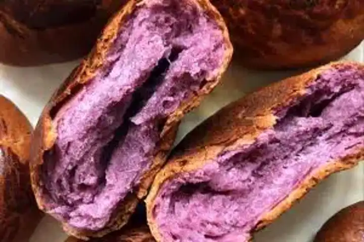 Nefis Ev Yapımı Mor Renkli Poğaça Tarifi