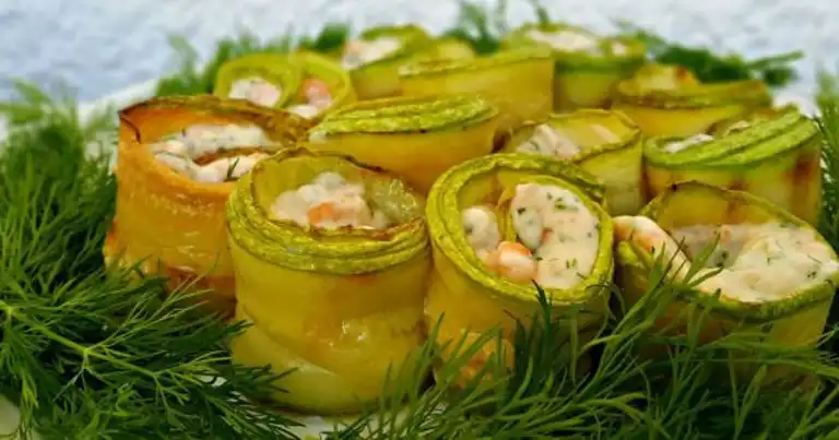 Nefis Füme Somonlu Kabak Ruloları Tarifi