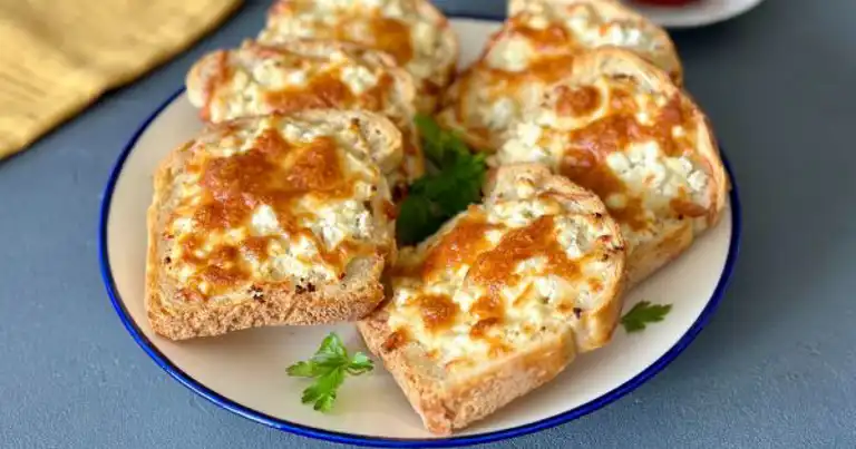 Fırında Lezzetli Ekmek Kızartması Tarifi