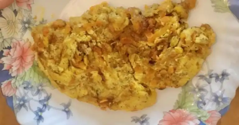 Nefis Havuçlu Soğanlı Omlet Tarifi