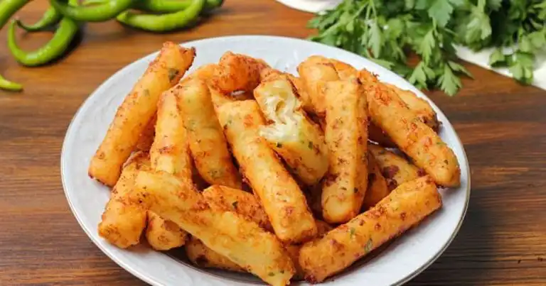 Nefis Kaşarlı Hamur Kızartması Tarifi