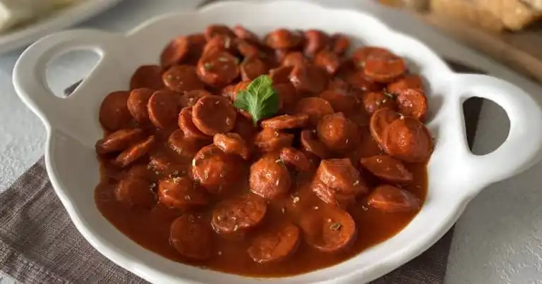 Nefis Kahvaltılık Sosis Tarifi