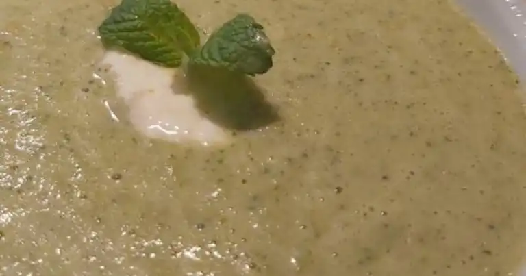 Nefis Krem Peynirli Brokoli Çorbası Tarifi