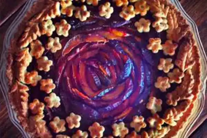 Ev Yapımı Mürdüm Erikli Tart Tarifi