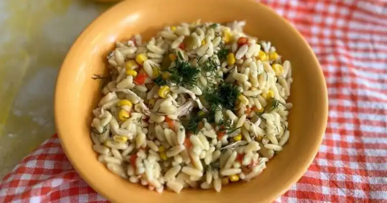 Lezzetli Tavuklu Arpa Şehriye Salatası Tarifi