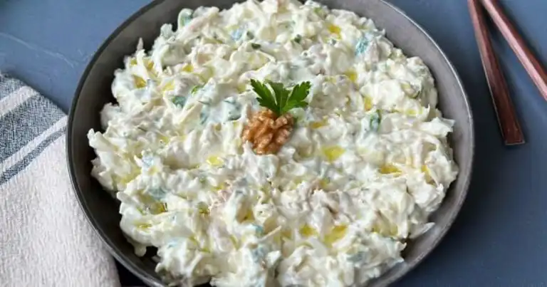 Nefis Tavuklu Kereviz Salatası Tarifi
