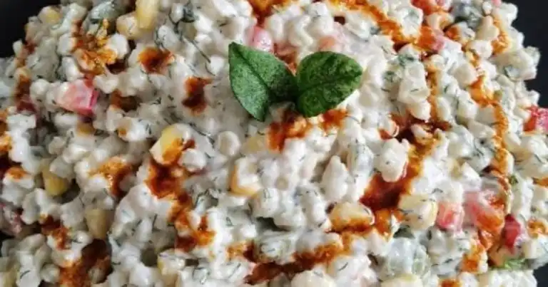 Serinletici Yoğurtlu Buğday Salatası Tarifi